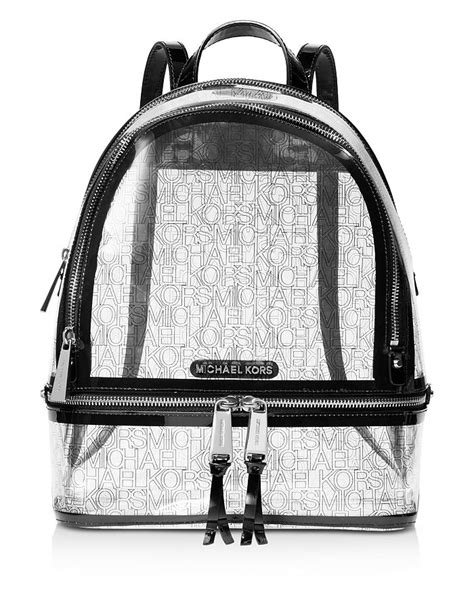 does michael kors clean purses|clear michael kors backpack.